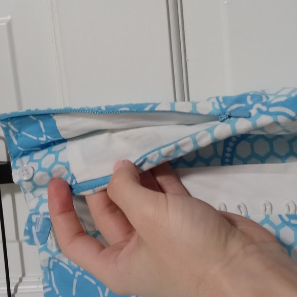 🐟VTG/VERY RARE Lilly Pulitzer🐟 - "Fish Tales" Stretch Skort - Picture 7 of 14